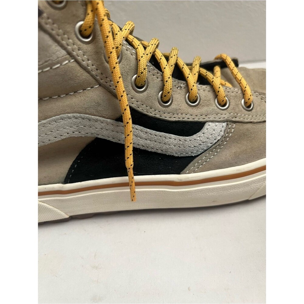 Vans SK8-HI MTE-2 Hi-Top Suede Sneakers Mens Sz 10.5 Khaki Water Resistant Shoes - Picture 15 of 16